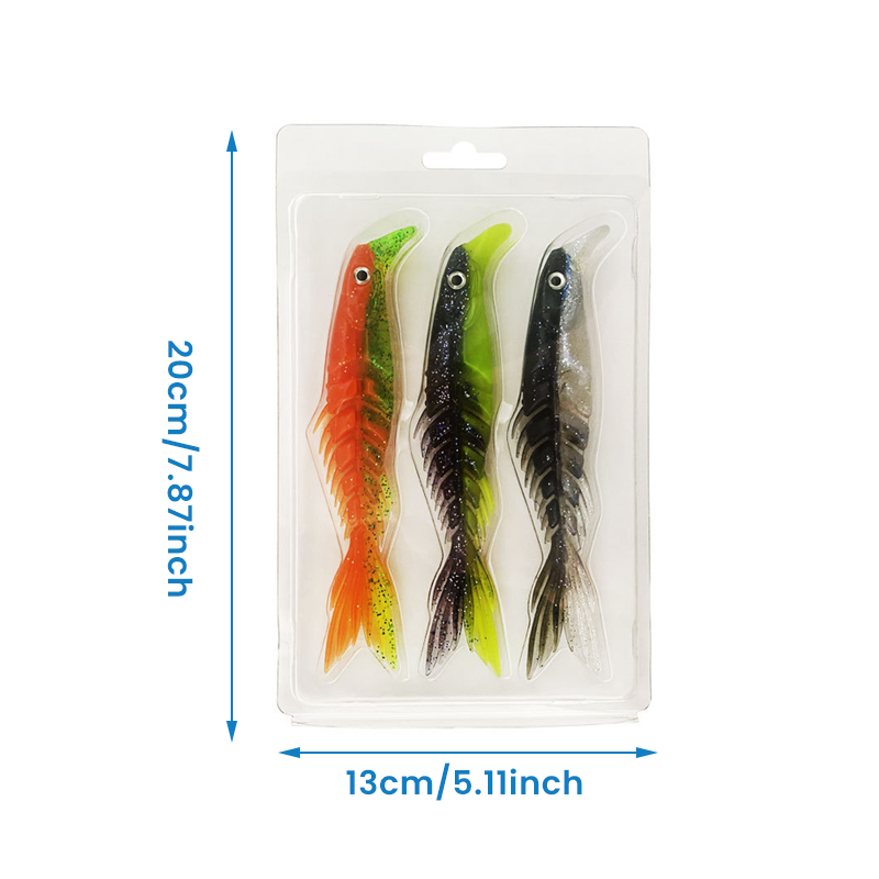 Flexible Segmented Rubber Fish Toy - Halri