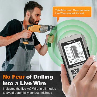 Accurate Pipe and Cable Detector for Walls