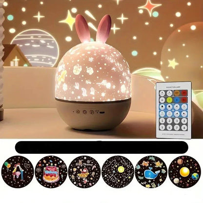 Galaxy Night Light Star Projector Lamp