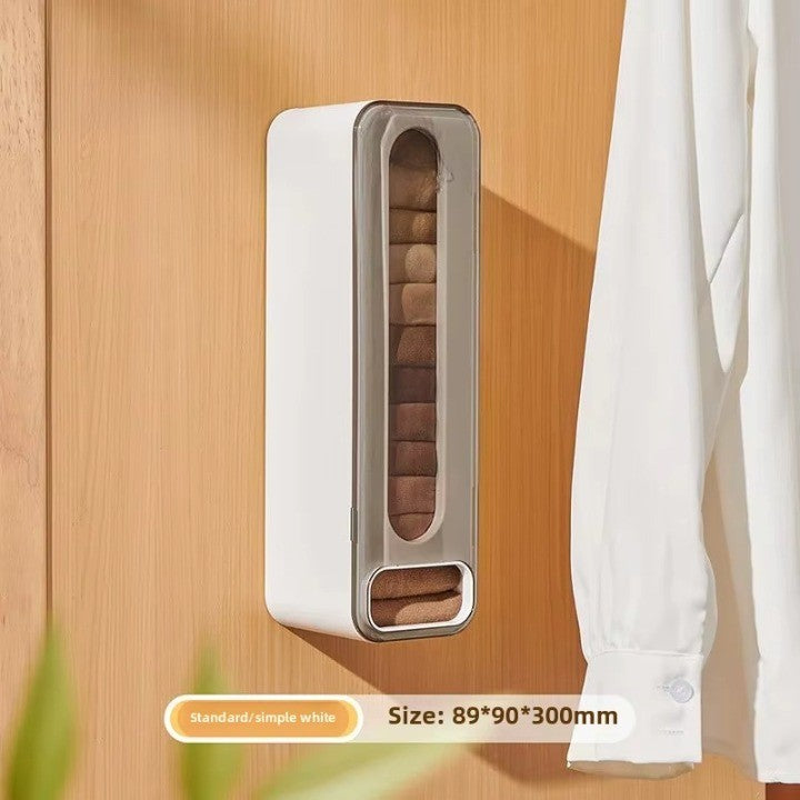 Overdoor Sock Storage Holder Box