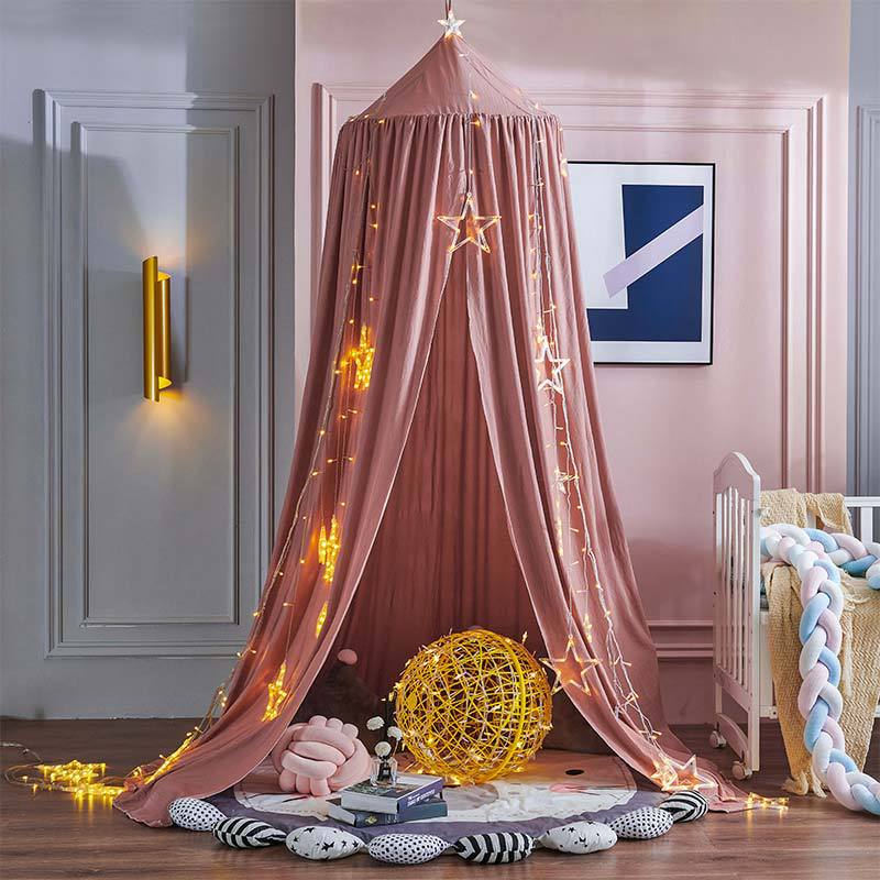 Cozy Blackout Canopy for Kids Bed
