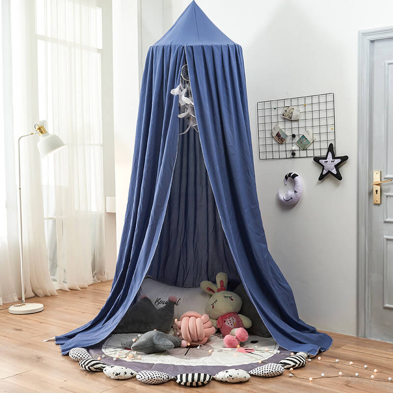 Cozy Blackout Canopy for Kids Bed