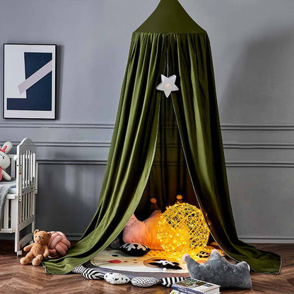 Cozy Blackout Canopy for Kids Bed