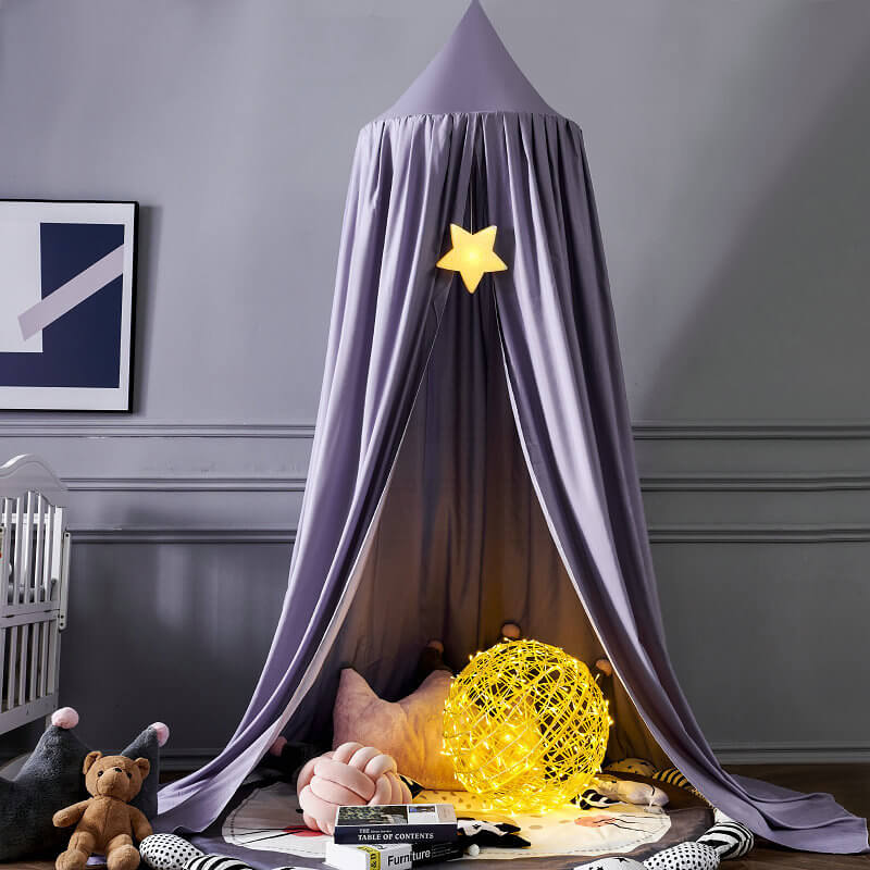 Cozy Blackout Canopy for Kids Bed