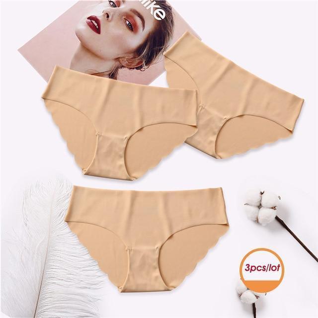 Comfortable Thin Everyday Women's Panties (3 Pack)