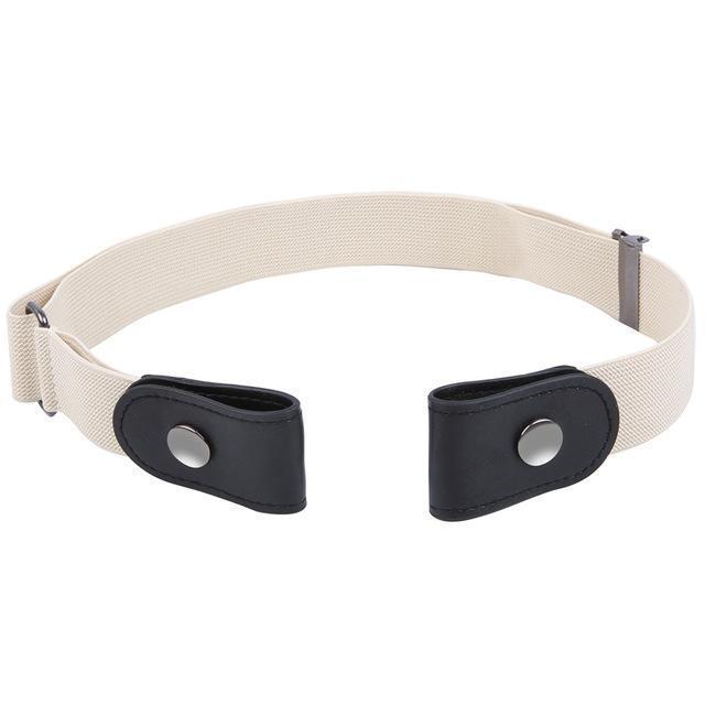 Easy Fit Buckle-Free Leather Belt