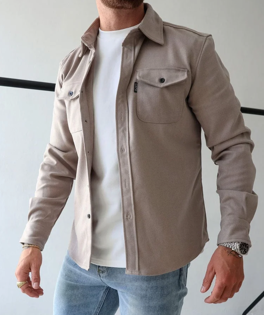 Timeless Men's Long Sleeve Casual Shirt