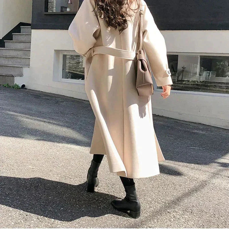 Fashionable Women's Winter Long Coat