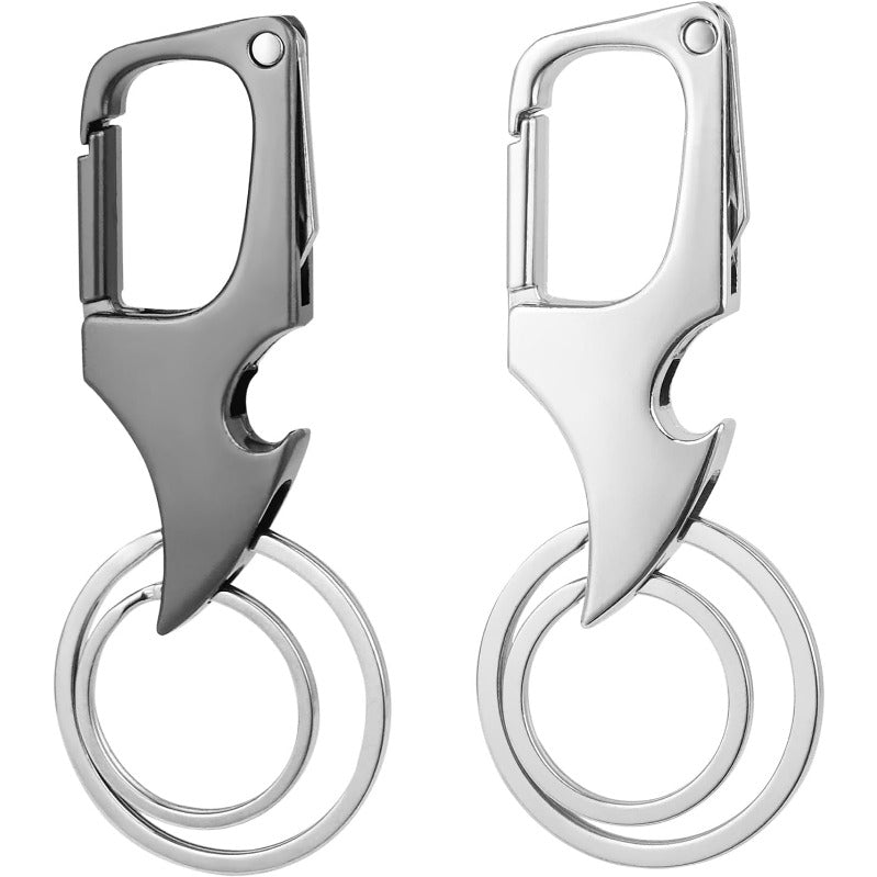 Practical 3-in-1 Keychain Clip Tool