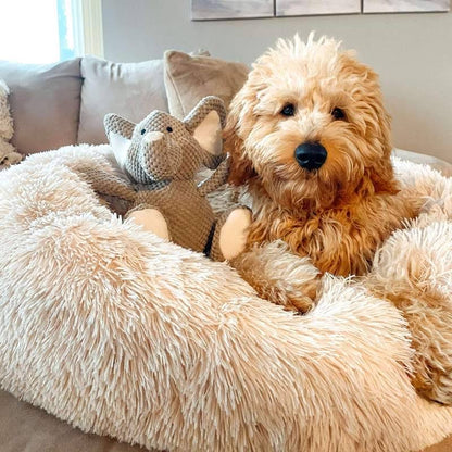 Comfy Supportive Dog Donut Bed