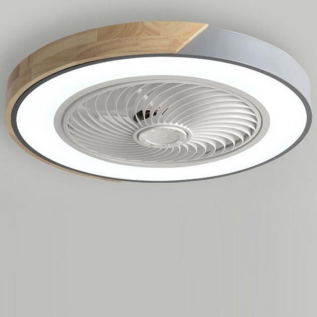 Modern LED Ceiling Fan Light with Remote Control - Halri