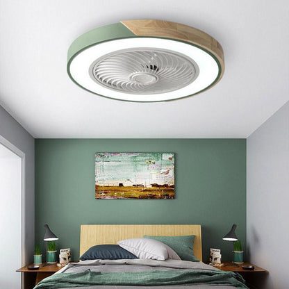 Silent Ceiling Lamp with Fan and Remote Control