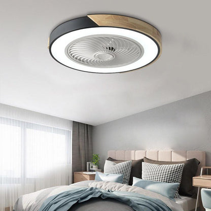 Silent Ceiling Lamp with Fan and Remote Control