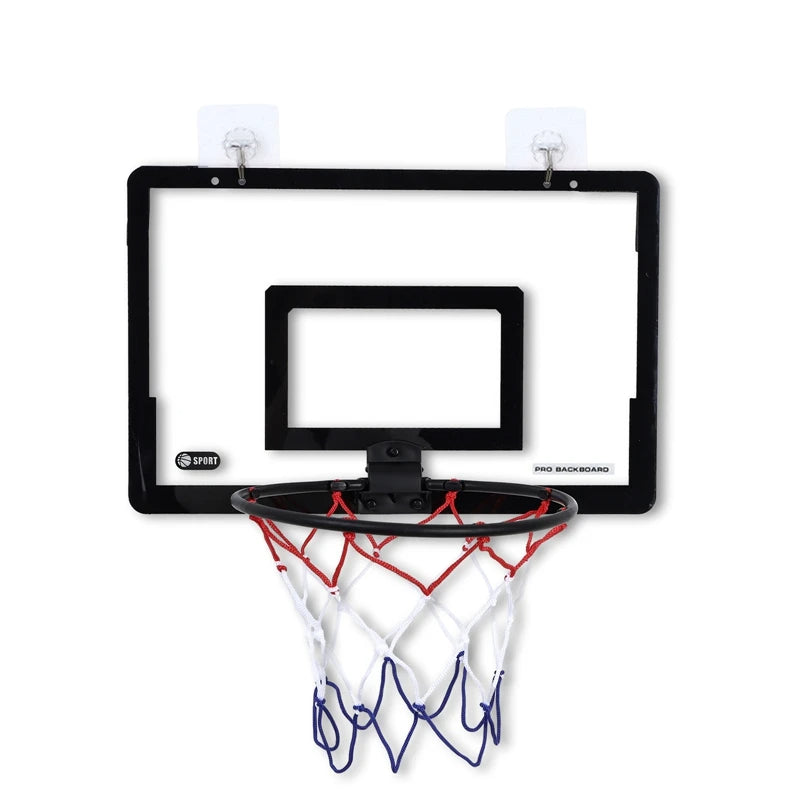 Fun Kids Wall Mounted Basketball Goal Set