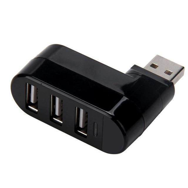 Flexible 180 Degree USB Port Hub