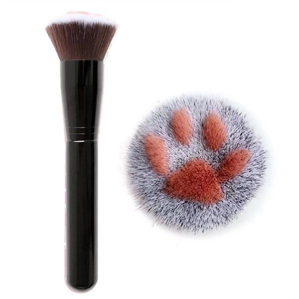 Soft Cat Paw Cosmetic Brush - Halri