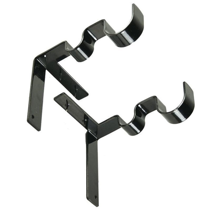 Easy Install Curtain Rod Bracket (2 Pack) - Halri