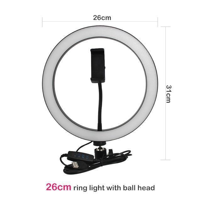 Bright LED Ring Light Kit