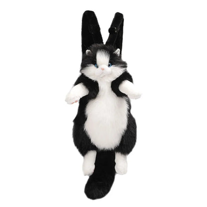Adorable Kitten Soft Plush Backpack