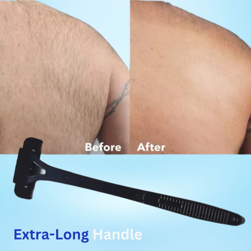 Long Handle Back Shaver for Men