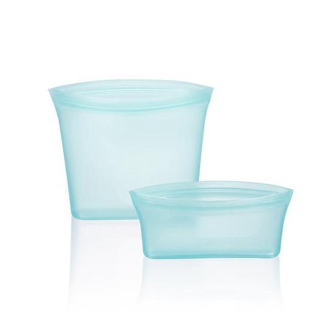 Flexible Silicone Zipper Storage Bag