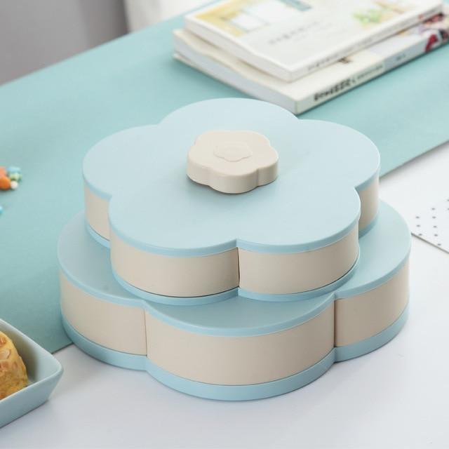Decorative Spinning Floral Storage Container