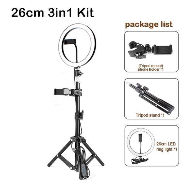 Bright LED Ring Light Kit