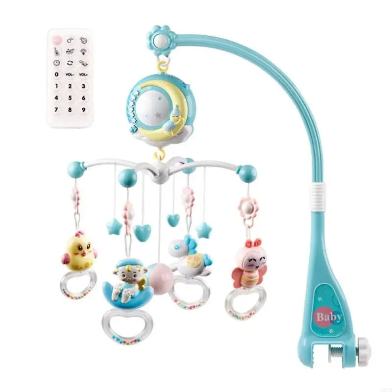 Musical Baby Crib Mobile with Lights and Remote Control
