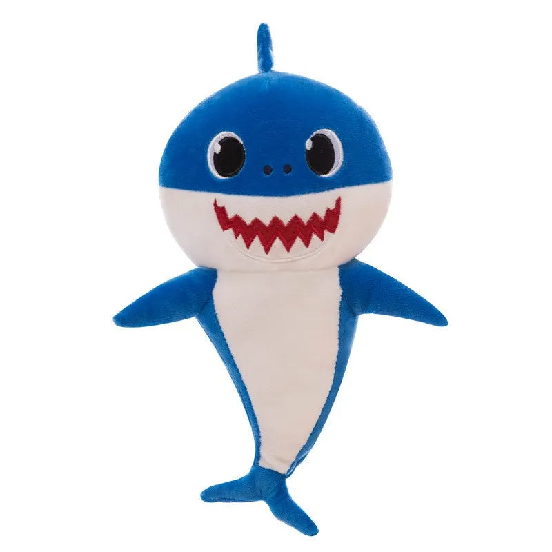Fun Singing Shark Soft Toy with Lights