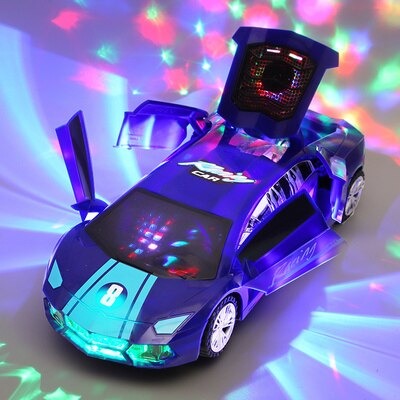 Fast RC Racing Car with Lights