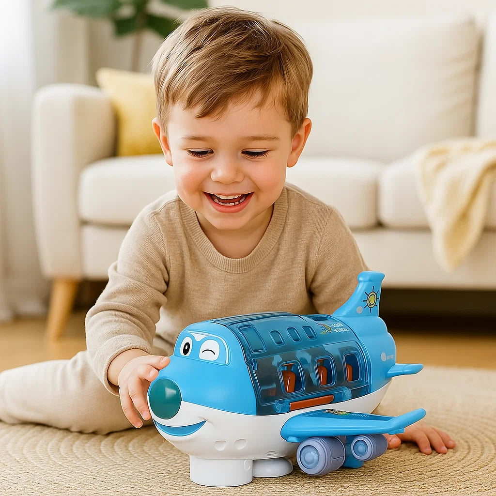 Fun Animated Flying Plane Toy - Halri