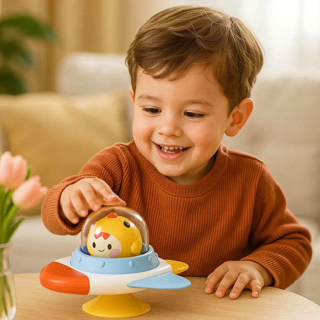 Fun Interactive Toddler Learning Spinner Toy