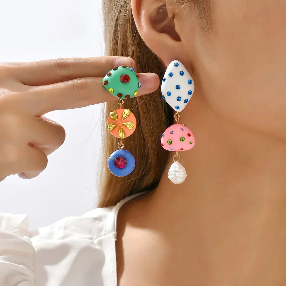 Trendy Bohemian Dangle Earrings - Halri