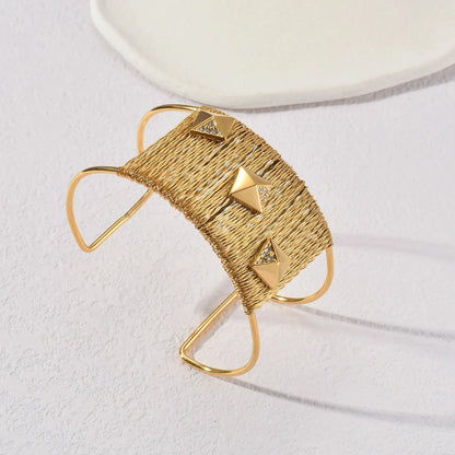 Chic Bohemian Oversized Cuff Bangle