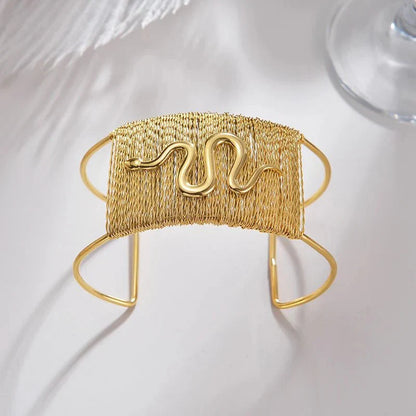 Chic Bohemian Oversized Cuff Bangle