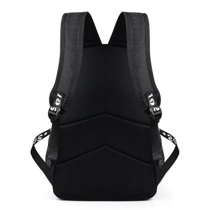 Boys School Charging Backpack Student Luminous Animation Usb Charge Changeover Joint - Balma Home