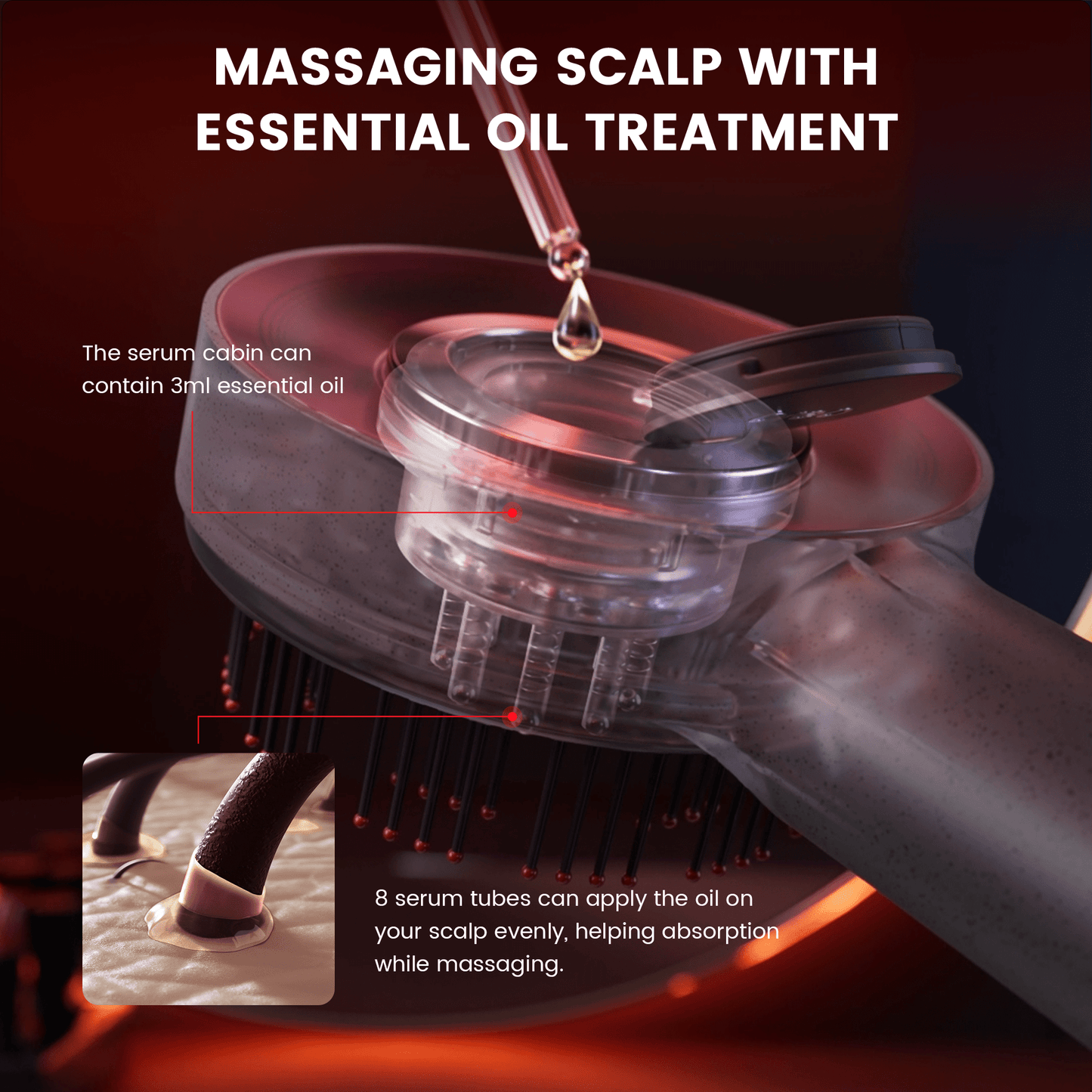 Gentle Scalp Massager Brush