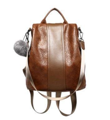 Secure Ladies Leather Travel Bag - Halri