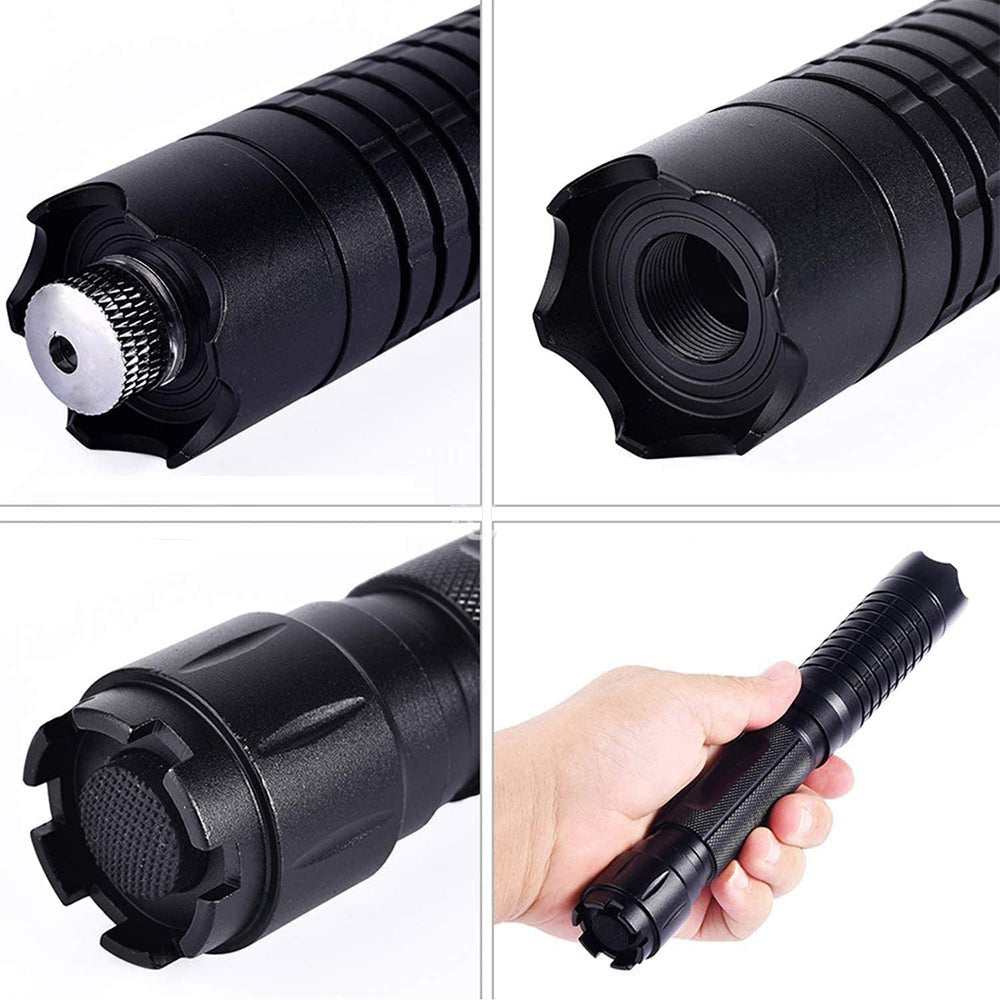 Bright Heavy-Duty LED Flashlight Long Range Camping Light