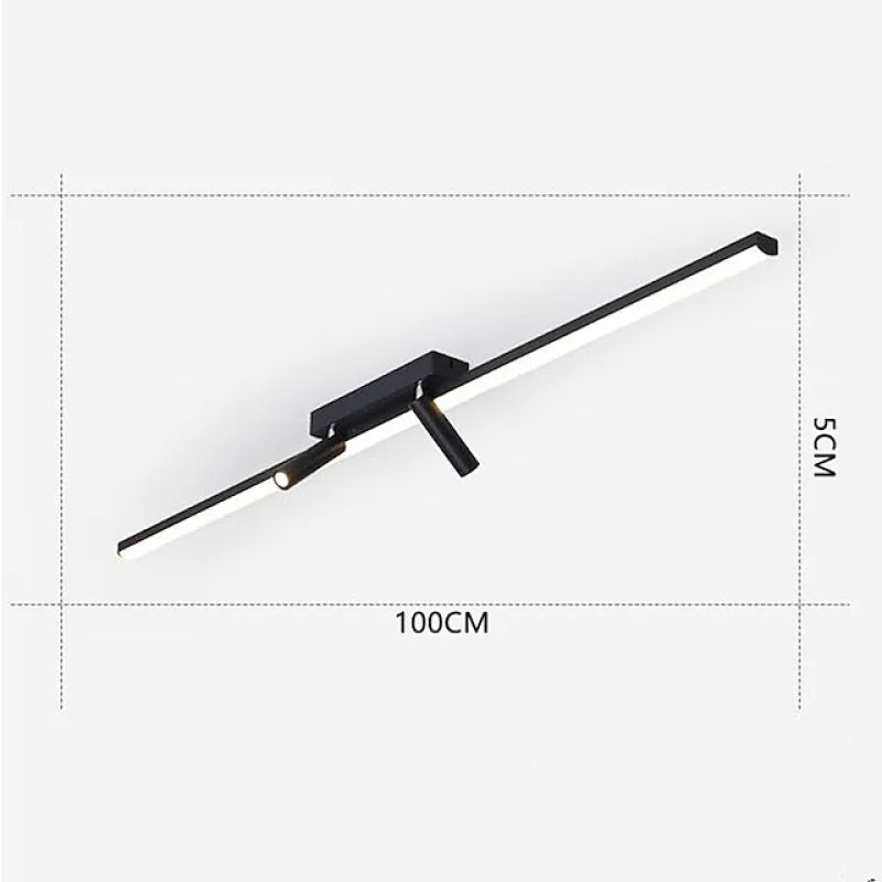 Contemporary Adjustable Ceiling LED Light Fixture