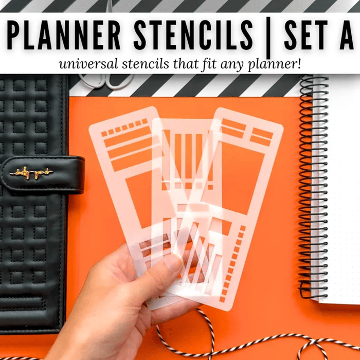 Flexible Planner Sticker Organizer Set - Halri