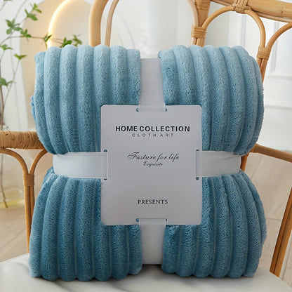 Plush Cozy Fleece Throw Blanket
