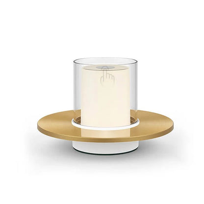 Warm LED Candle Table Lamp