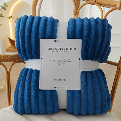 Plush Cozy Fleece Throw Blanket