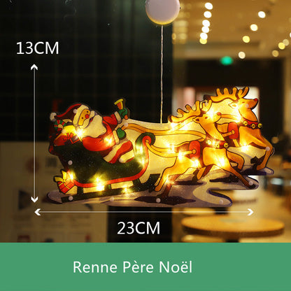 Festive Glow Christmas Table Lamp