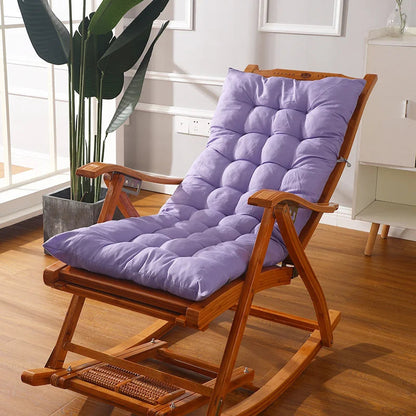 Plush Rocking Chair Cushion Extra Comfortable Seat Pad