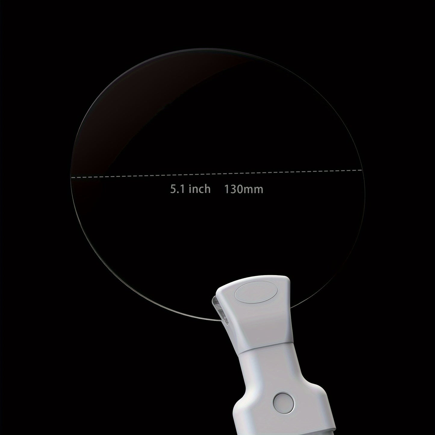 Portable 5X Magnifying Glass Necklace