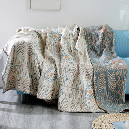 Soft Plush Reversible Throw Blanket - Halri