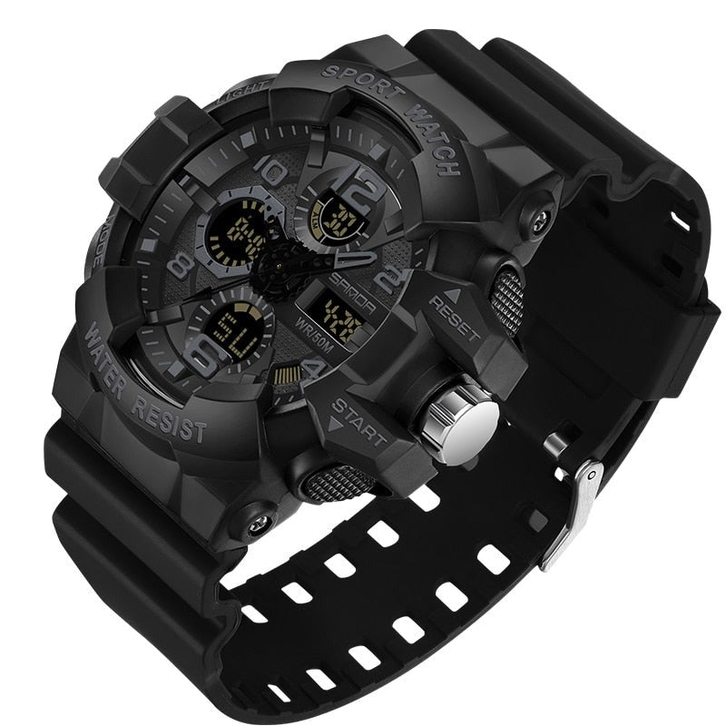 Tactical Rugged Water Resistant Digital Watch