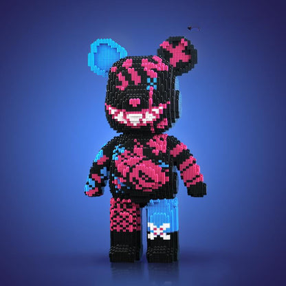 Fun DIY Block Bear Figurines Building Kit